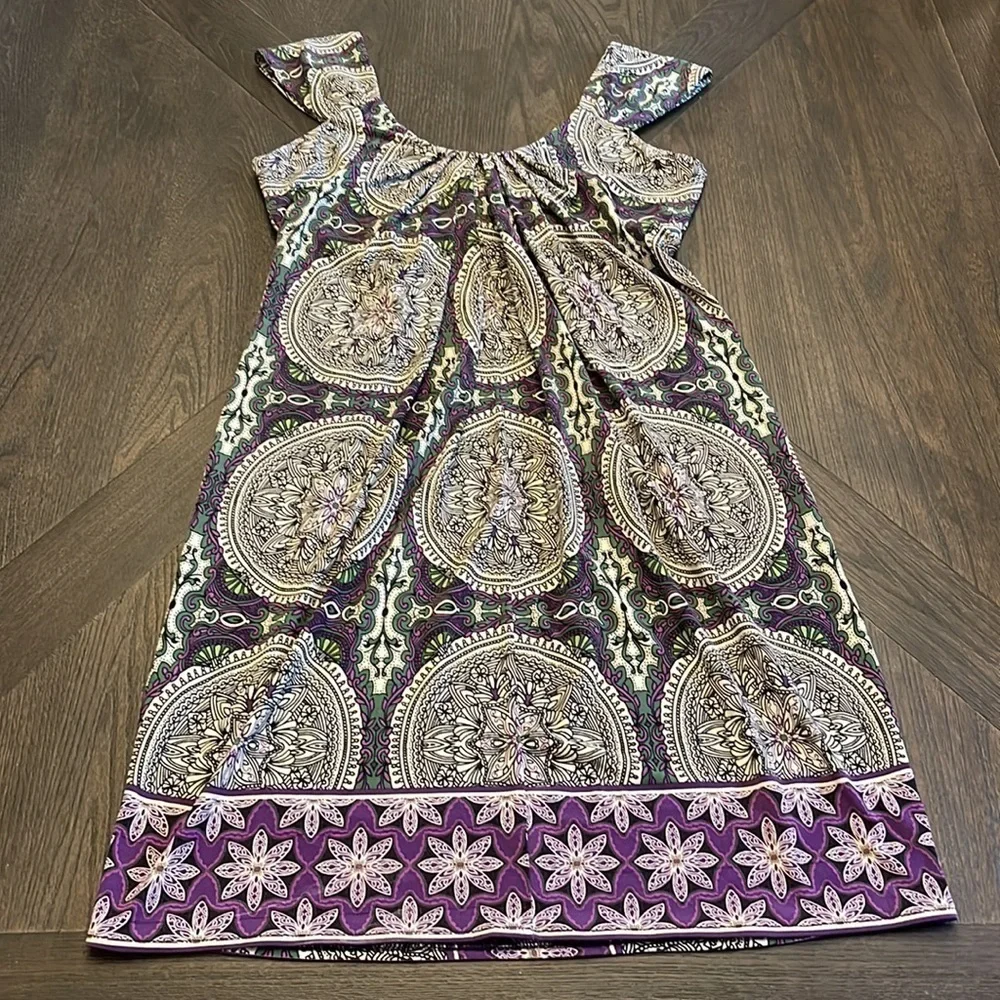 LONDON Times Petites Sleeveless Dress Size 8P - Picture 3 of 4